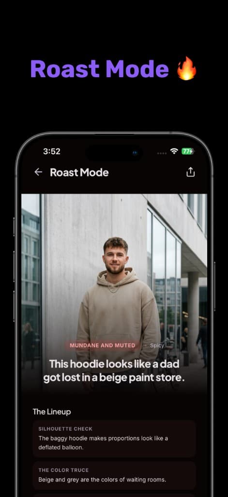 DripScore Roast Mode